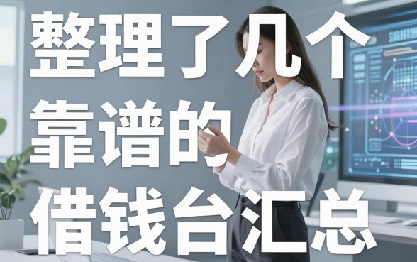 整理了几个靠谱的借钱平台汇总，希望能帮到正在找口子的老哥们