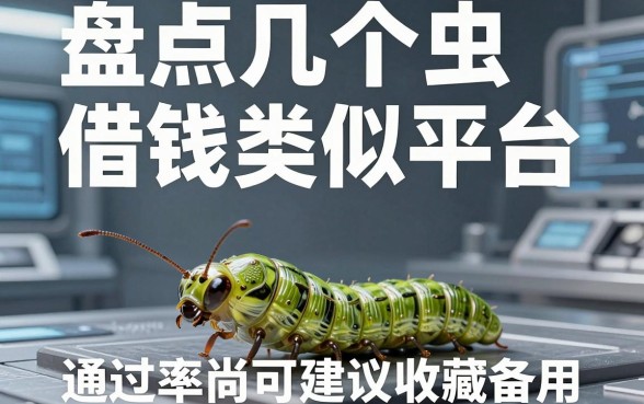 盘点几个虫虫借钱类似平台，通过率尚可建议收藏备用