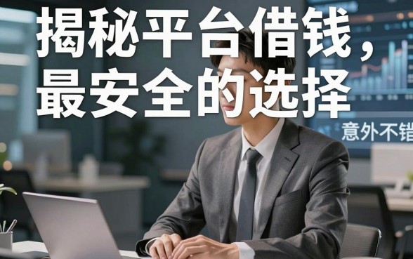揭秘平台借钱最安全的选择，这几款通过率意外不错