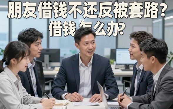 朋友借钱不还反被套路？遭遇被人在平台借钱怎么办？如何避坑止损？