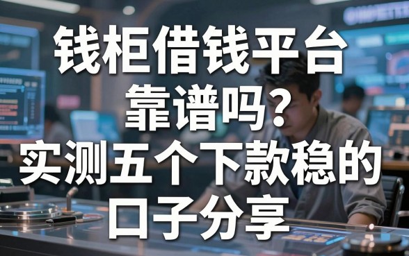 钱柜借钱平台靠谱吗？实测五个下款稳的口子分享