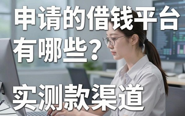 申请的借钱平台有哪些？实测分享这几款下款渠道