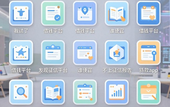 我试了十几个平台，发现借钱平台谁便宜和不上征信报告的贷款app根本不是你想的那样