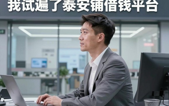 我试遍了泰安店铺借钱平台，发现无视黑户百分百下款app背后的真相并不简单