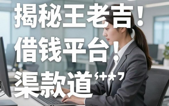 揭秘王老吉借钱平台：整理了几个实用的下款渠道