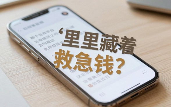 手机里藏着救急钱?哪个平台自带借钱功能让你告别尴尬,这五款神器值得收藏