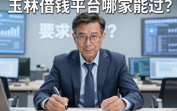 玉林借钱平台哪家能过？银行内部人透露审批底线