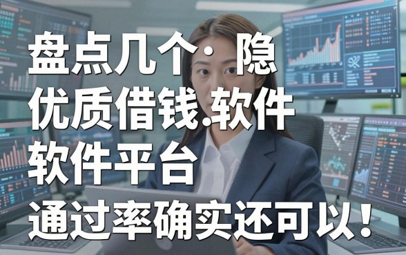 盘点几个隐藏的优质借钱软件平台，通过率确实还可以