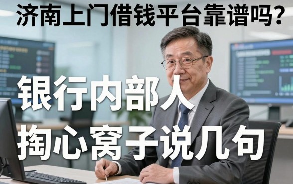 济南上门借钱平台靠谱吗？银行内部人掏心窝子说几句