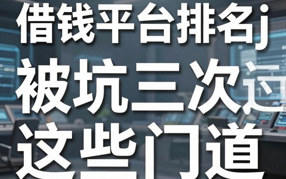 揭秘借钱平台排名j：被坑过三次后，我摸清了这些门道