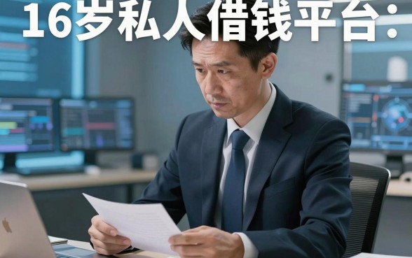 揭秘16岁私人借钱平台：这几个隐藏口子居然能下款