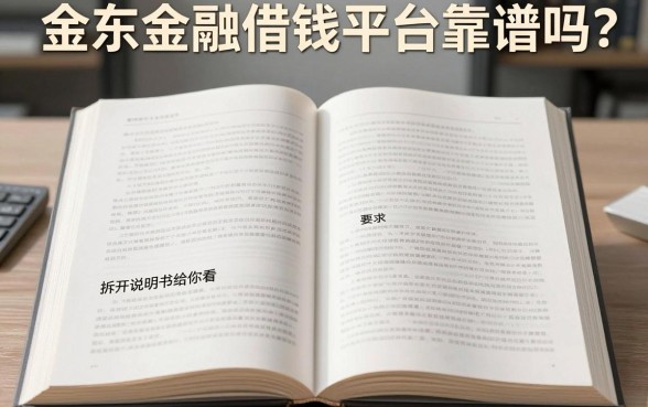 金东金融借钱平台靠谱吗？拆开说明书给你看