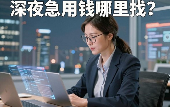 深夜急用钱哪里找？网上借钱平台哪个靠谱？小心这些陷阱让你越借越穷！