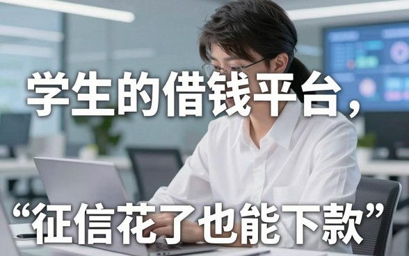 盘点几个靠谱的学生的借钱平台，征信花了也能下款