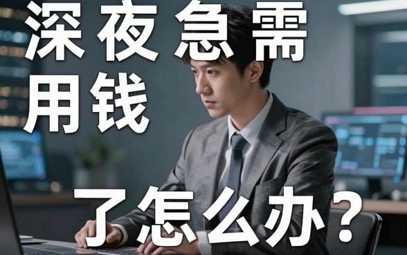深夜急需用钱怎么办？高德借钱平台靠谱吗？揭秘那些不为人知的借款捷径