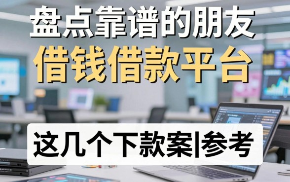 盘点靠谱的朋友借钱借款平台，这几个下款案例值得参考
