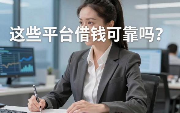 聊聊大家最关心的：这些平台借钱可靠吗？亲身经历给你透个底