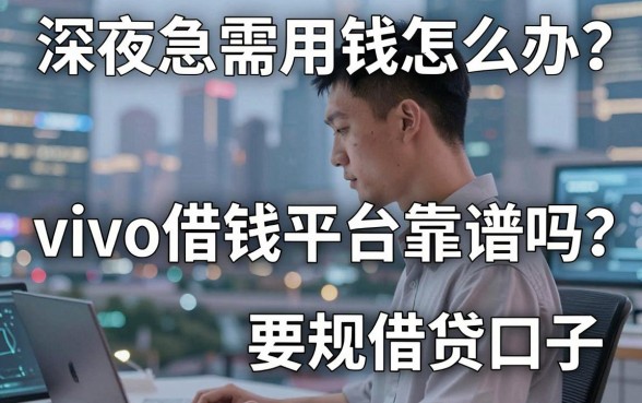 深夜急需用钱怎么办？vivo借钱平台靠谱吗？盘点五大正规借贷口子