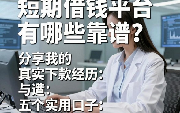 短期借钱平台有哪些靠谱？分享我的真实下款经历与五个实用口子