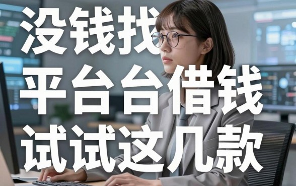 没钱找平台借钱试试这几款，无视负债的口子整理