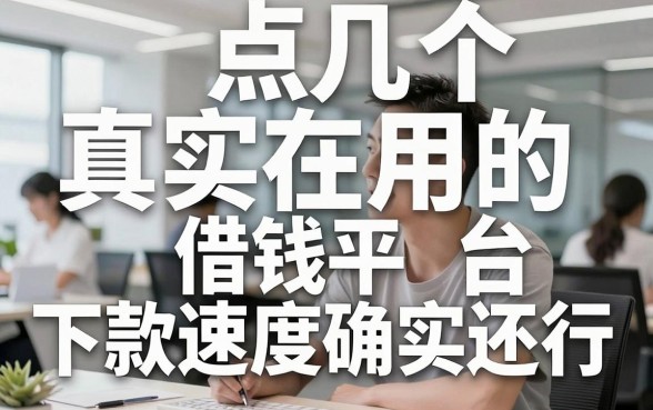 盘点几个真实在用的借钱平台，下款速度确实还行