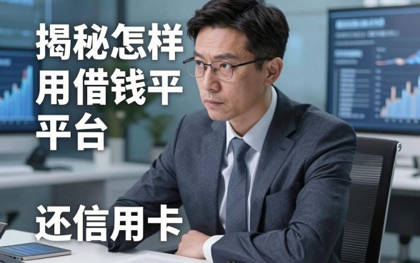 揭秘怎样用借钱平台还信用卡，这几招能解燃眉之急