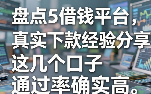 盘点53个借钱平台，真实下款经验分享，这几个口子通过率确实高