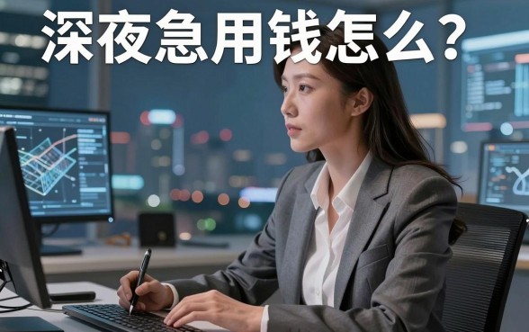 深夜急用钱怎么办？为什么大家都在说借钱平台用微粒贷快捷？靠谱吗？