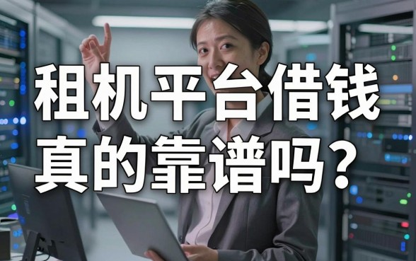 租机平台借钱真的靠谱吗？揭秘背后隐藏的套路与优选平台推荐
