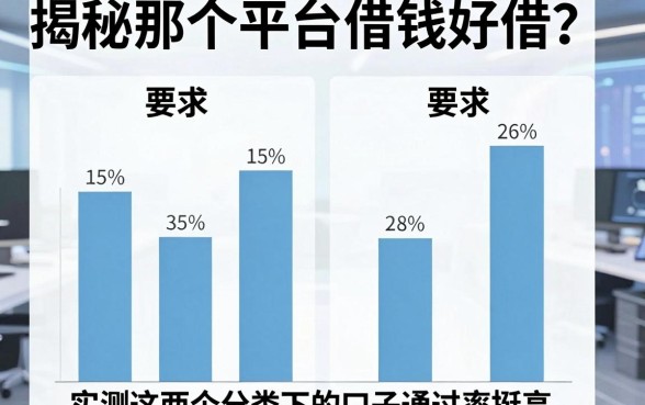 揭秘那个平台借钱好借？实测这两个分类下的口子通过率挺高