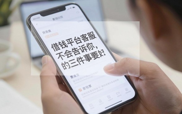 手机借钱平台客服不会告诉你的三件事