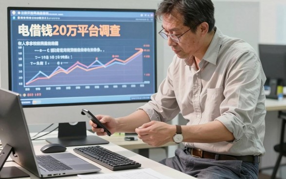 电脑借钱平台调查：有人拿20万救急，有人被坑得只剩裤衩