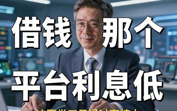 揭秘借钱用那个平台利息低，这两类口子通过率惊人