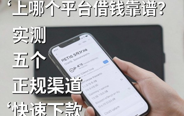 手机上哪个平台借钱靠谱？实测五个正规渠道助你快速下款