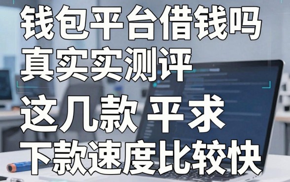 钱包平台借钱吗真实测评，这几款下款速度比较快