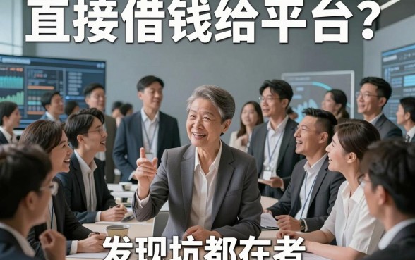 直接借钱给平台？我采访了37个受害者，发现坑都在这
