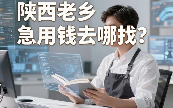 陕西老乡急用钱去哪找？这几个靠谱的陕西人借钱平台，是不是你正在寻找的“及时雨”？