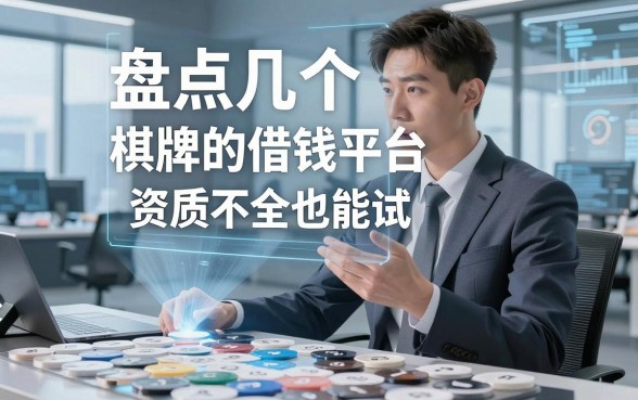 盘点几个实用的棋牌借钱平台，资质不全也能试