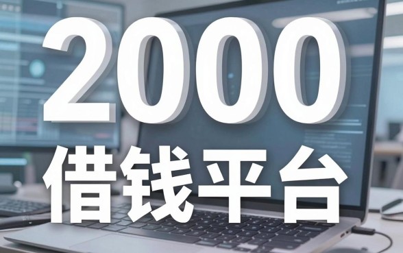 盘点几个靠谱的2000的借钱平台，审核速度都还挺快