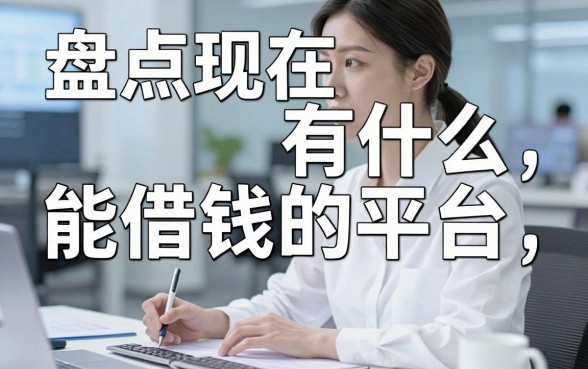 盘点现在有什么能借钱的平台，这几个渠道门槛其实并不高