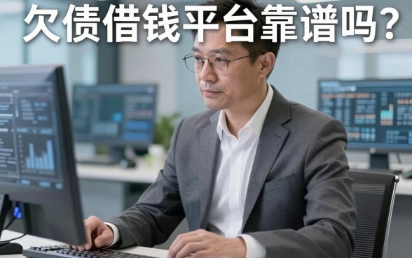 欠债借钱平台靠谱吗？银行内部人告诉你审批真相