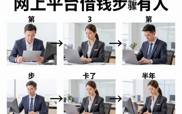 网上平台借钱步骤全拆解：有人在第3步被卡了半年