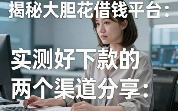 揭秘大胆花借钱平台：实测好下款的两个渠道分享