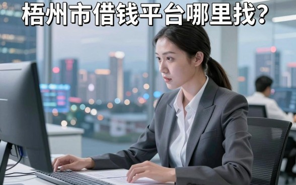 梧州市借钱平台哪里找？急需资金周转时，如何避开陷阱选择靠谱渠道？