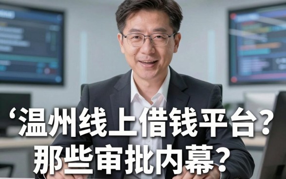 银行经理酒后吐真言：温州线上借钱平台那些审批内幕