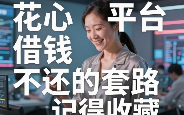 揭秘花心平台借钱不还的套路，这几款下款快的记得收藏