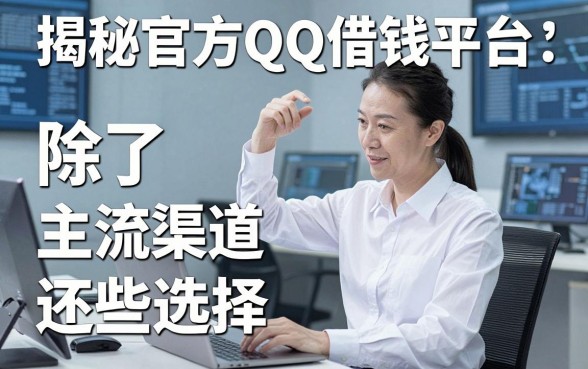 揭秘官方QQ借钱平台：除了主流渠道还有这些选择