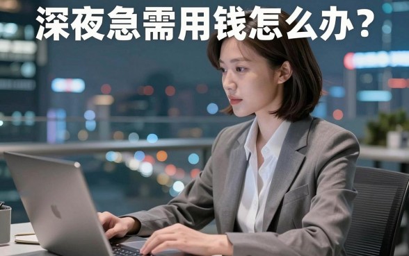深夜急需用钱怎么办?除了找亲友开口,还有哪些靠谱的周转渠道?