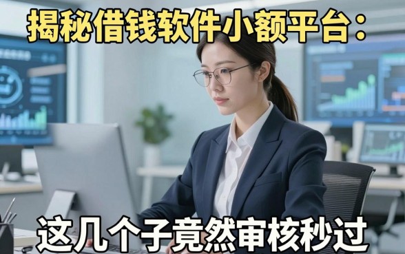 揭秘借钱软件小额平台：这几个口子竟然审核秒过