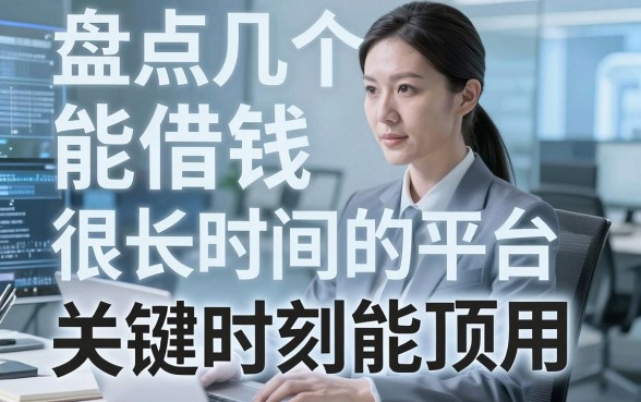 盘点几个能借钱很长时间的平台，关键时刻能顶用